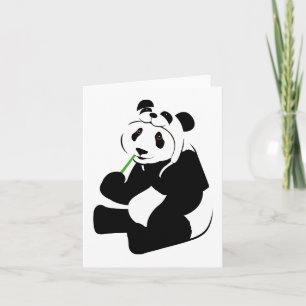 Cartes pour notes Casquettes Panda