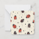 Cartes pour notes charmes de Ladybug | Inspiré par (Devant)
