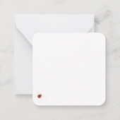Cartes pour notes charmes de Ladybug | Inspiré par (Dos)
