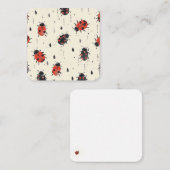 Cartes pour notes charmes de Ladybug | Inspiré par (Devant / Derrière)