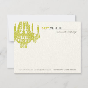 Cartes pour notes contemporains de lustre
