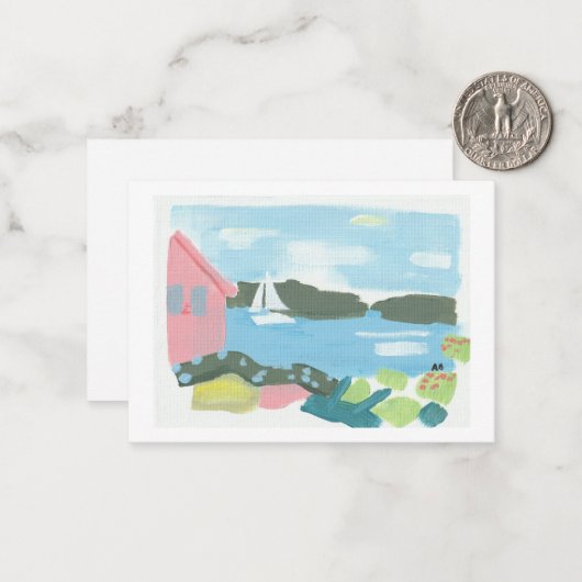 Cartes pour notes côtiers (Devant/Arrière en situation)