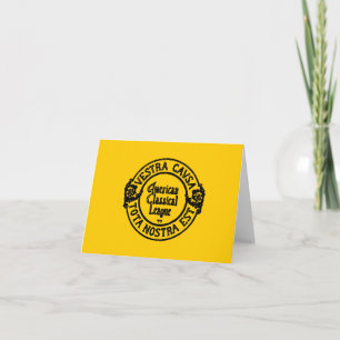 Cartes pour notes d'ACL