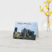 Cartes pour notes d'amour de Pittsburgh (Fleur jaune)