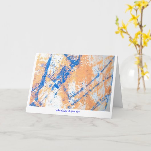 Cartes pour notes d'art d'action de fauteuil (Fleur jaune)