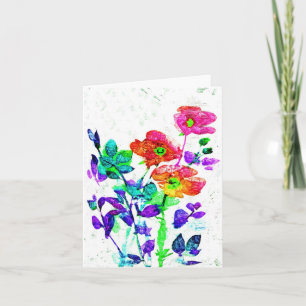 Cartes pour notes d'art ou cartes de voeux assez