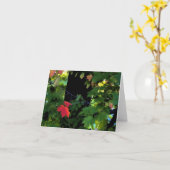 Cartes pour notes d'automne d'août (Fleur jaune)