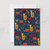 Cartes pour notes de bande de marquage personnalis (Dos)