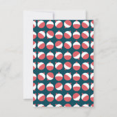Cartes pour notes de Bobber de Pêche Personnalisés (Dos)