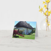 Cartes pour notes de chalet irlandais (Fleur jaune)