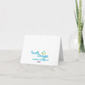 Cartes pour notes de chalet irlandais (Dos)