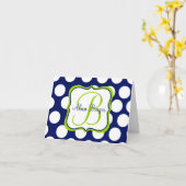 Cartes pour notes de chaux et de marine (Fleur jaune)