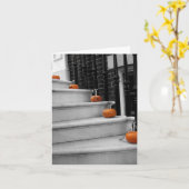 Cartes pour notes de citrouilles (Fleur jaune)