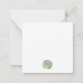 Cartes pour notes de couronne bleu prussien (Dos)