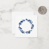 Cartes pour notes de couronne bleu prussien (Devant/Arrière en situation)