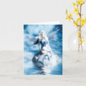 Cartes pour notes de fées d'eau (Fleur jaune)