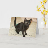 Cartes pour notes de fillette (Fleur jaune)