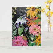Cartes pour notes de fleurs (Fleur jaune)