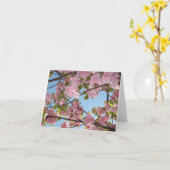 Cartes pour notes de fleurs de cerisier (Fleur jaune)