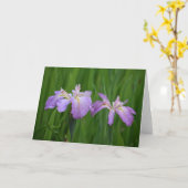 Cartes pour notes de fleurs de lavande (Fleur jaune)