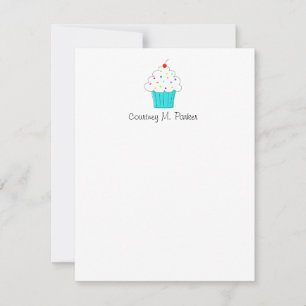 Cartes pour notes de gâteaux personnalisés