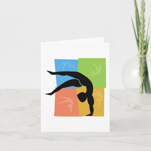 Cartes pour notes de gymnastique (Devant)