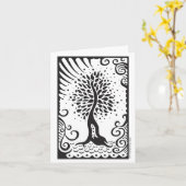 Cartes pour notes de l'arbre de vie (Fleur jaune)