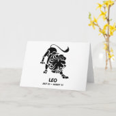 Cartes pour notes de Leo Zodiac (Fleur jaune)