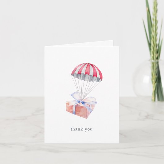 Cartes pour notes de Merci de livraison spéciale (Devant)