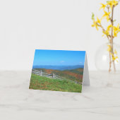 Cartes pour notes de montagne (Fleur jaune)