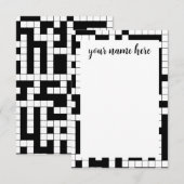 Cartes pour notes de mot de passe personnalisés (Devant / Derrière)