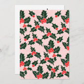 Cartes pour notes de Noël personnalisés (Devant / Derrière)