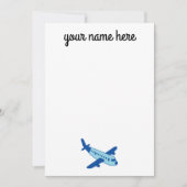 Cartes pour notes de papeterie pour enfants (Devant)