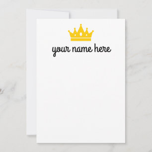Cartes pour notes de papeterie pour filles personn