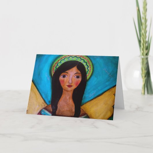 CARTES POUR NOTES DE PEINTURE ANGEL (Devant)