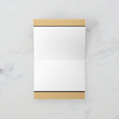 Cartes pour notes de points Polka Orange Personnal (Intérieur)