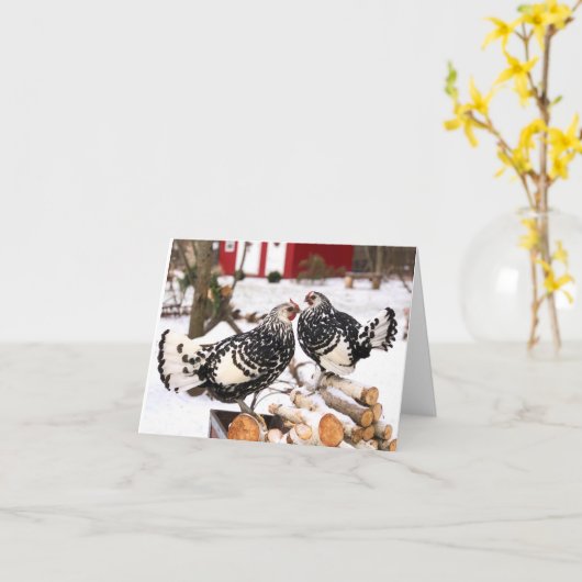 Cartes pour notes de poulet du poulet Chick® (Fleur jaune)