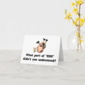 Cartes pour notes de vache drôle (Fleur jaune)