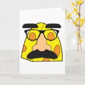 Cartes pour notes d'Humour blanc (Fleur jaune)