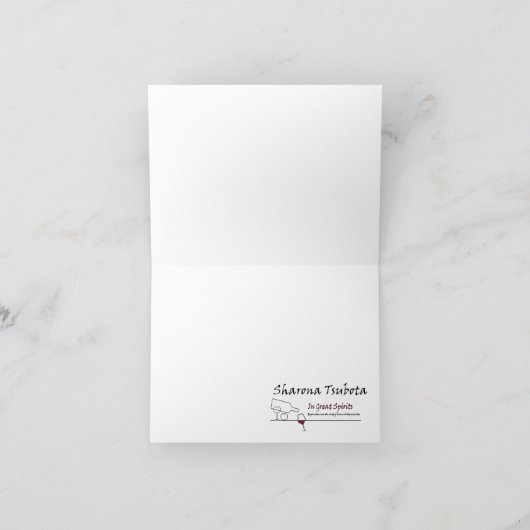 Cartes pour notes d'InGreatSpirits (Intérieur)