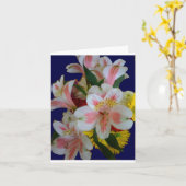 Cartes pour notes du bouquet de printemps (Fleur jaune)