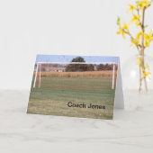 CARTES POUR NOTES DU CHAMP DE SOCCER (Fleur jaune)