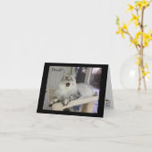 Cartes pour notes humoristiques de café (Fleur jaune)