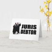 cartes pour notes "Juris Debtor" (Fleur jaune)