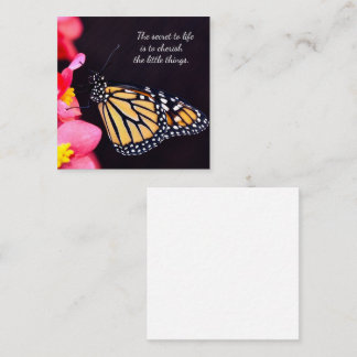 Cartes pour notes Monarch Butterfly