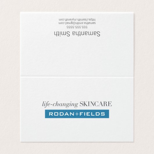 Cartes pour notes pliés élégants (Extérieur déplié)