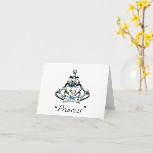 cartes pour notes "princesse" (Fleur jaune)