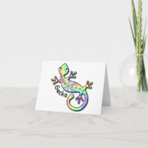 Cartes pour notes psychédéliques de Gecko