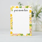 Cartes pour notes Ramen personnalisés (Debout devant)