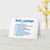 Cartes préférées d'énonciations de papas (Fleur jaune)